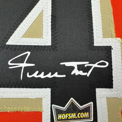 Facsimile Autographed Willie Mays San Francisco Orange Reprint Laser Auto Baseball Jersey Size Men's XL (ONLINE ORDER ONLY)