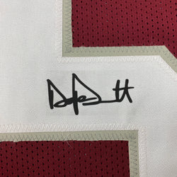 Facsimile Autographed Dak Prescott Mississippi State Maroon Reprint Laser Auto College Football Jersey Size Men's XL (ONLINE ORDER ONLY)