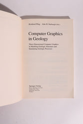 Computer Graphics in Geology ��� Pflug & Harbaugh ��� 1992 Springer Earth Sciences 41 (ONLINE ORDER ONLY)