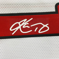 Facsimile Autographed Kyler Murray Arizona White Reprint Laser Auto Football Jersey Size Men's XL (ONLINE ORDER ONLY)