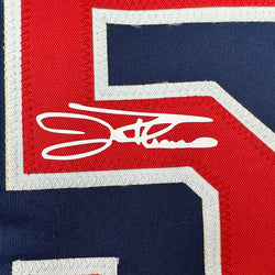 Facsimile Autographed Jim Thome Cleveland Blue Reprint Laser Auto Baseball Jersey Size Men's XL (ONLINE ORDER ONLY)