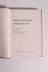 Fabric and Mineral Analysis of Soils ��� Roy Brewer (First Edition, 1964) (ONLINE ORDER ONLY)
