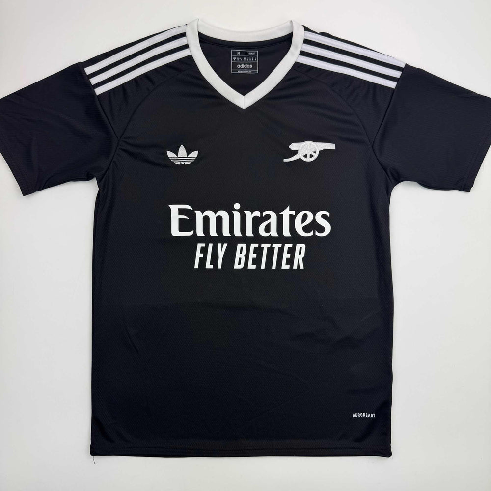 Autographed/Signed David Raya Arsenal Black Soccer Jersey Beckett BAS COA (ONLINE ORDER ONLY)