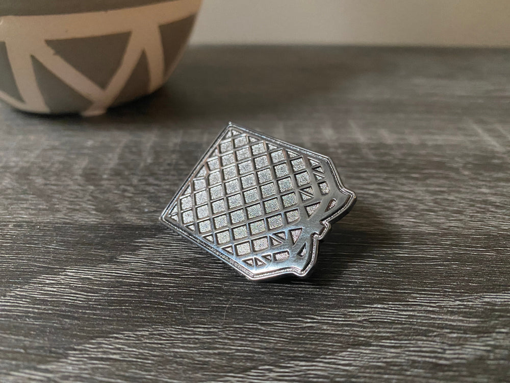 Grid Fin Hard Enamel Pin (ONLINE ORDER ONLY)