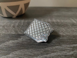 Grid Fin Hard Enamel Pin (ONLINE ORDER ONLY)
