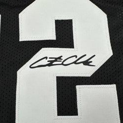 Facsimile Autographed Caitlin Clark 2024 1st All-Star Game Black Reprint Laser Auto Basketball Jersey Size Men's XL (ONLINE ORDER ONLY)