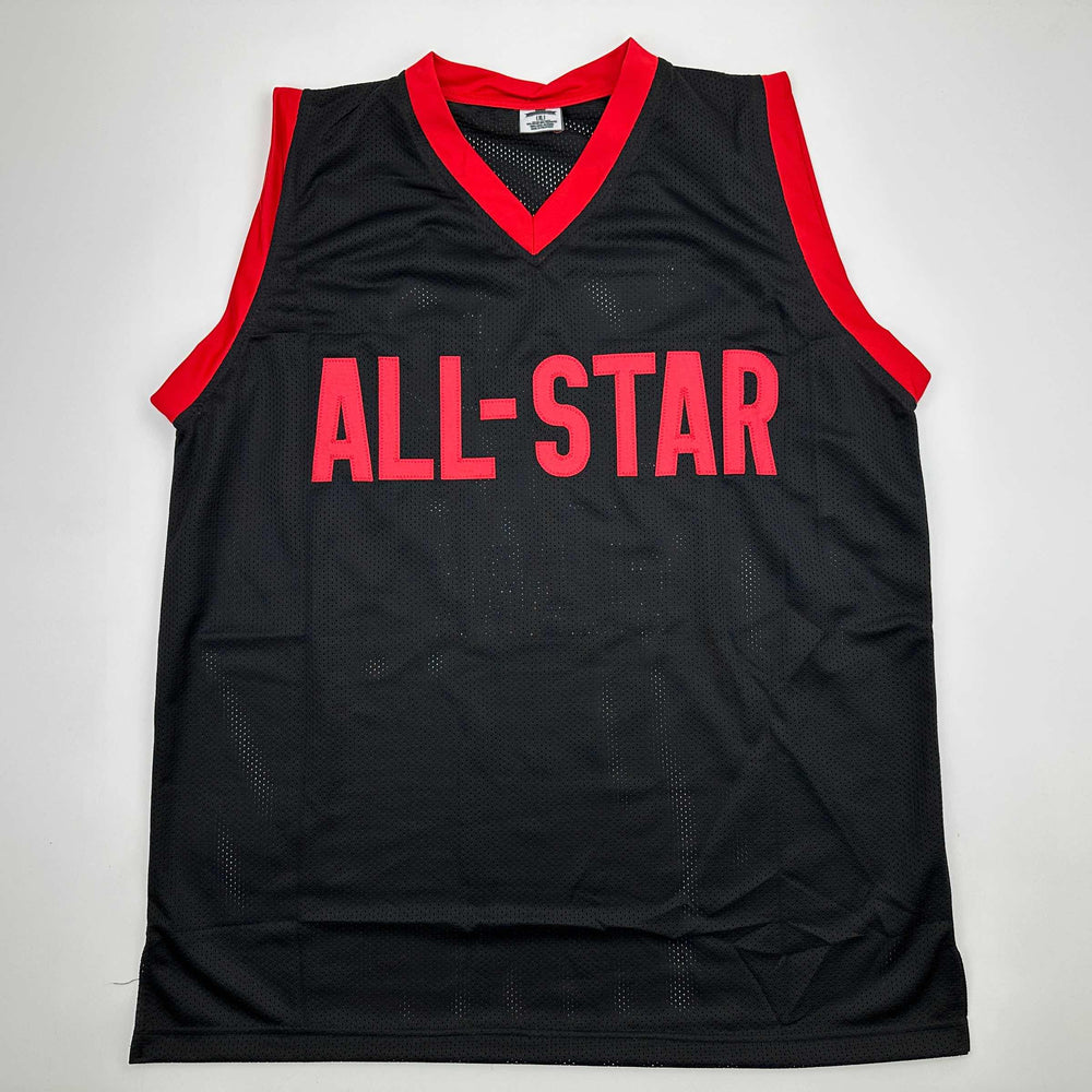 Facsimile Autographed Caitlin Clark 2024 1st All-Star Game Black Reprint Laser Auto Basketball Jersey Size Men's XL (ONLINE ORDER ONLY)