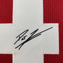 Facsimile Autographed Pat Tillman Arizona Red Reprint Laser Auto Football Jersey Size Men's XL (ONLINE ORDER ONLY)