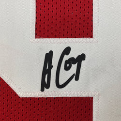 Facsimile Autographed Amari Cooper Alabama Red Reprint Laser Auto College Football Jersey Size Men's XL (ONLINE ORDER ONLY)