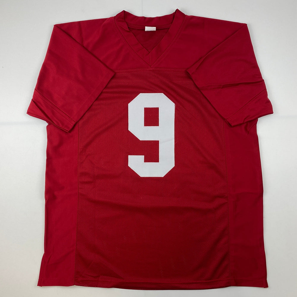 Facsimile Autographed Amari Cooper Alabama Red Reprint Laser Auto College Football Jersey Size Men's XL (ONLINE ORDER ONLY)