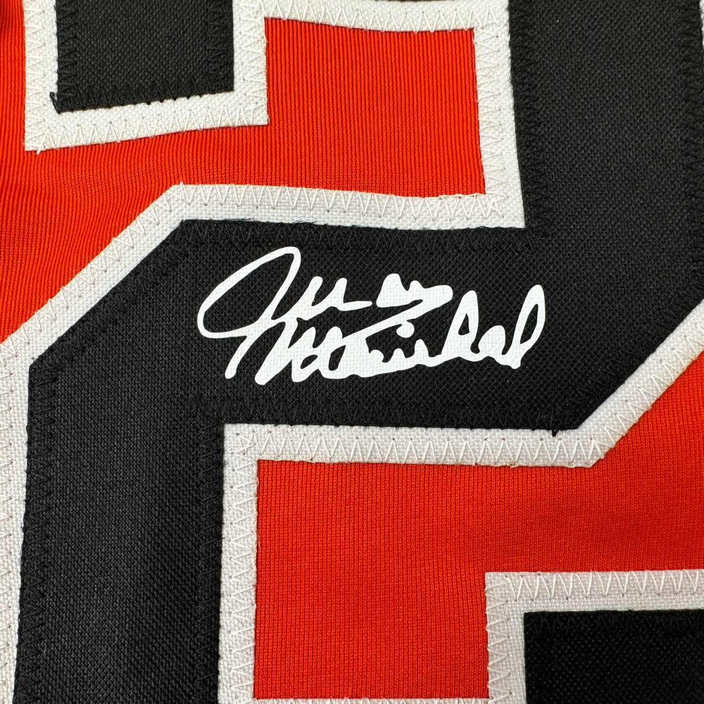 Facsimile Autographed Juan Marichal San Francisco Orange Reprint Laser Auto Baseball Jersey Size Men's XL (ONLINE ORDER ONLY)