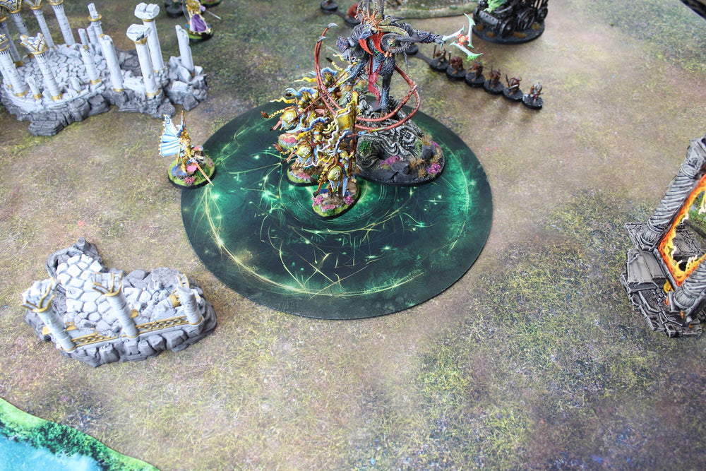 Autumn Prairie | Neoprene Battle Mat with Bag | Baron of Dice (ONLINE ORDER ONLY)