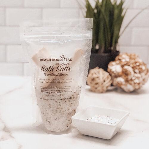 Woodland Beach Tea-Infused Bath Salts (ONLINE ORDER ONLY)