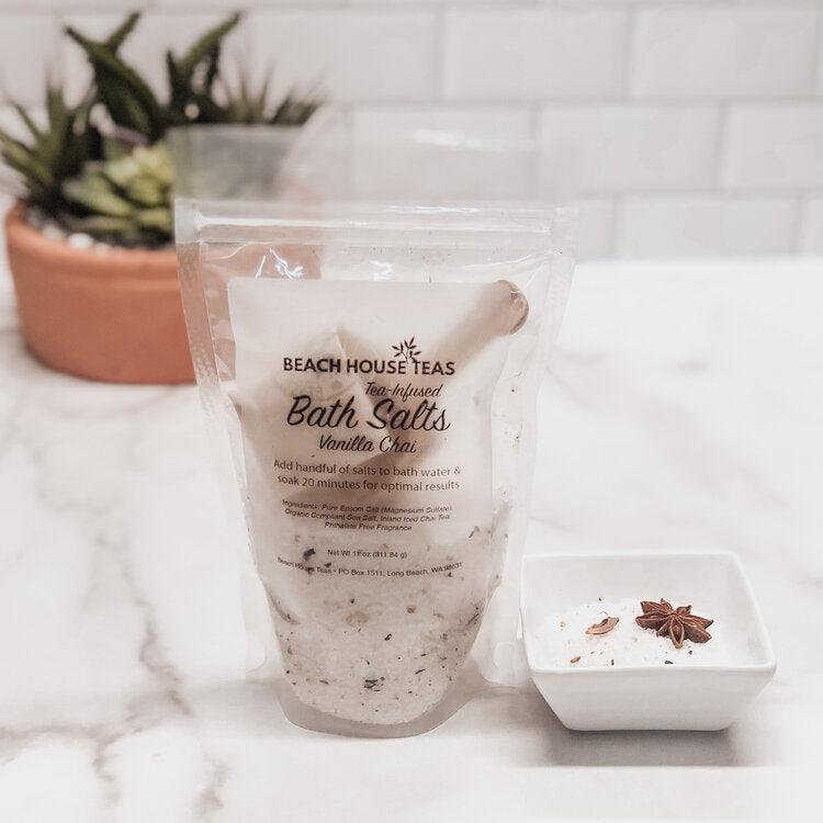 Vanilla Chai Tea-Infused Bath Salts (ONLINE ORDER ONLY)
