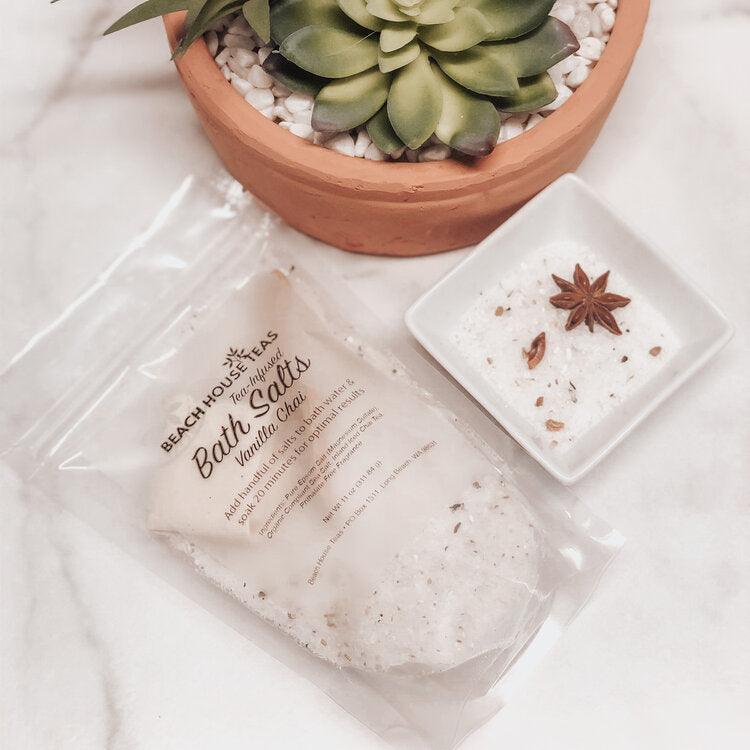 Vanilla Chai Tea-Infused Bath Salts (ONLINE ORDER ONLY)