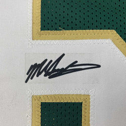 Facsimile Autographed Mike Singletary Baylor Green Reprint Laser Auto College Football Jersey Size Men's XL (ONLINE ORDER ONLY)