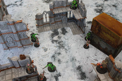 Snowy Tundra | Neoprene Battle Mat with Bag | Baron of Dice (ONLINE ORDER ONLY)