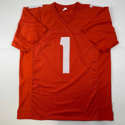 Facsimile Autographed Jason Witten Tennessee Orange Reprint Laser Auto College Football Jersey Size Men's XL (ONLINE ORDER ONLY)