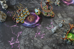 Tainted Cavern | Neoprene Battle Mat with Bag | Baron of Dice (ONLINE ORDER ONLY)