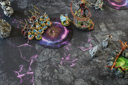 Double Sided 7.57" Neoprene Objective Markers - Green and Purple Energy (Online Order Only)