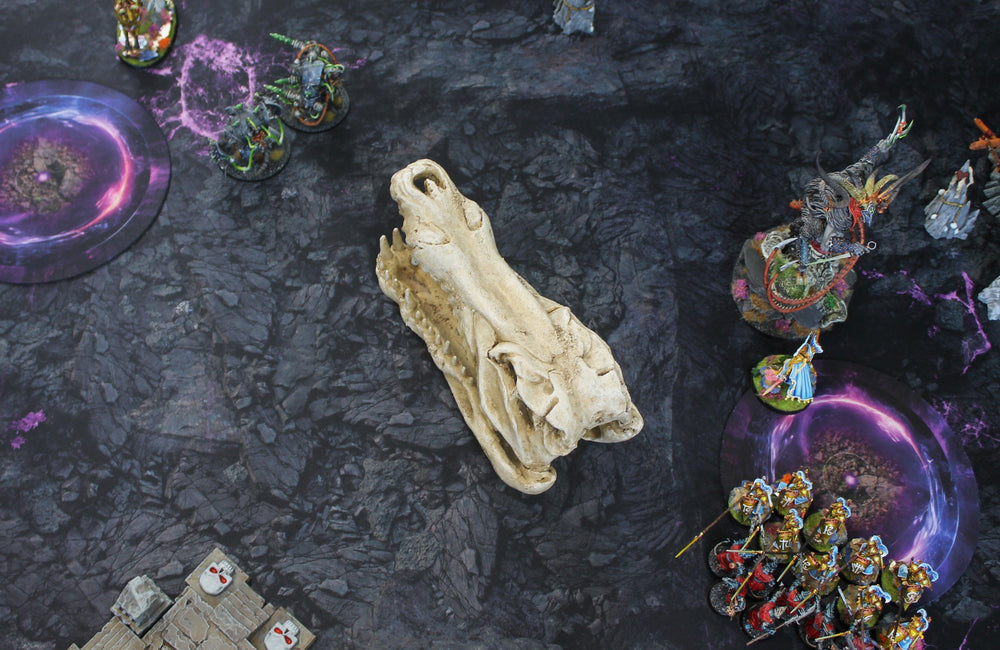 Tainted Cavern | Neoprene Battle Mat with Bag | Baron of Dice (ONLINE ORDER ONLY)
