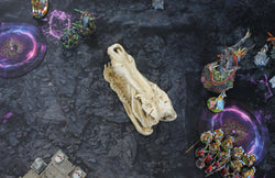 Tainted Cavern | Neoprene Battle Mat with Bag | Baron of Dice (ONLINE ORDER ONLY)