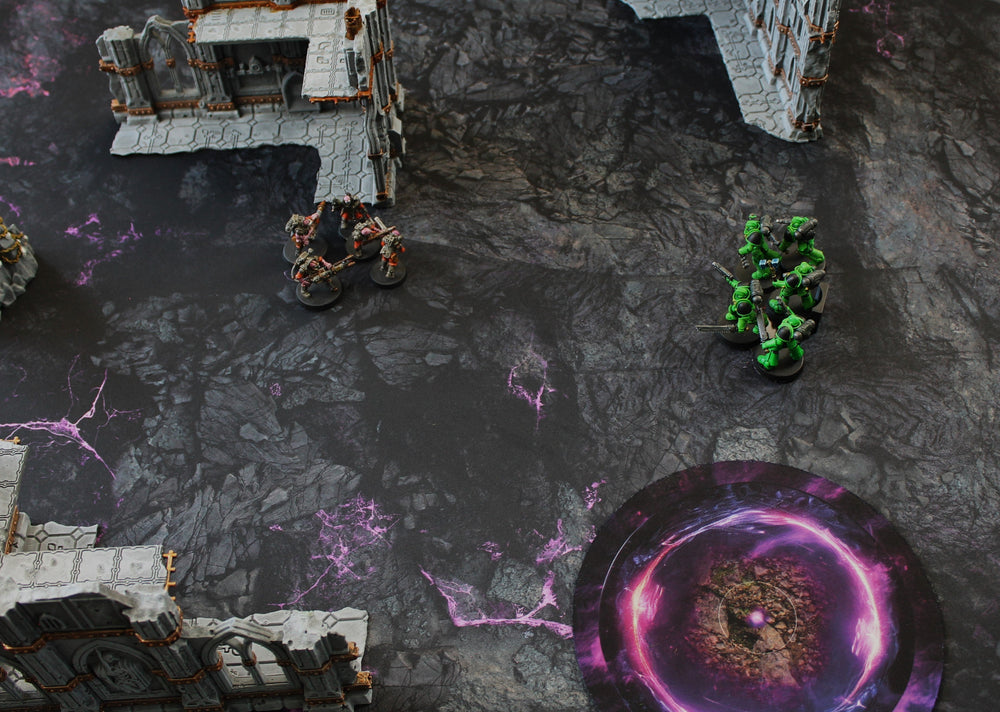 Tainted Cavern - Neoprene Battle Mat with Bag