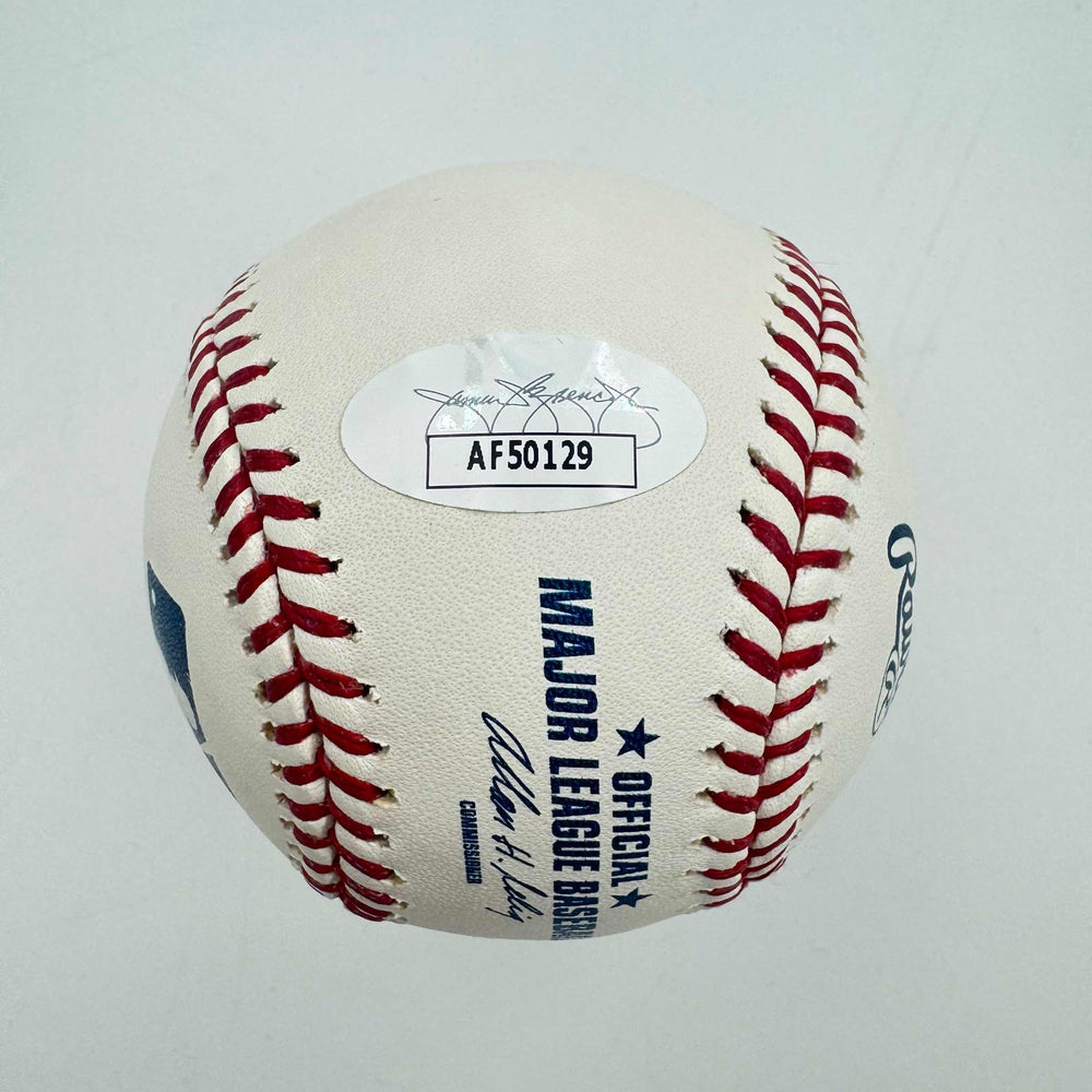 Autographed/Signed Stephen Strasburg Rawlings Official Major League Baseball ROML JSA COA (ONLINE ORDER ONLY)