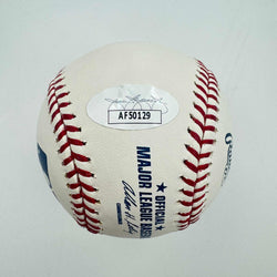 Autographed/Signed Stephen Strasburg Rawlings Official Major League Baseball ROML JSA COA (ONLINE ORDER ONLY)