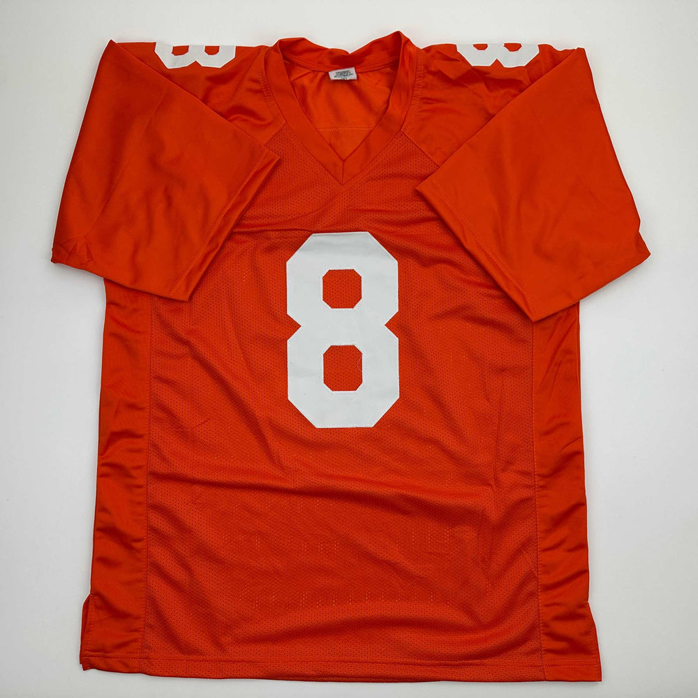 Facsimile Autographed Nico Iamaleava Tennessee Orange Reprint Laser Auto College Football Jersey Size Men's XL (ONLINE ORDER ONLY)