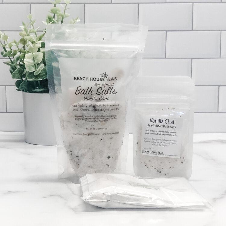 Vanilla Chai Tea-Infused Bath Salts (ONLINE ORDER ONLY)