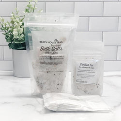 Vanilla Chai Tea-Infused Bath Salts (ONLINE ORDER ONLY)