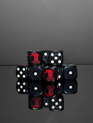 WAAAGH Taktiks Dice | Black Orc (ONLINE ORDER ONLY)