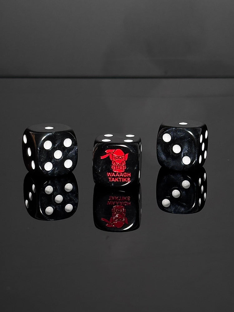 WAAAGH Taktiks Dice | Black Orc (ONLINE ORDER ONLY)