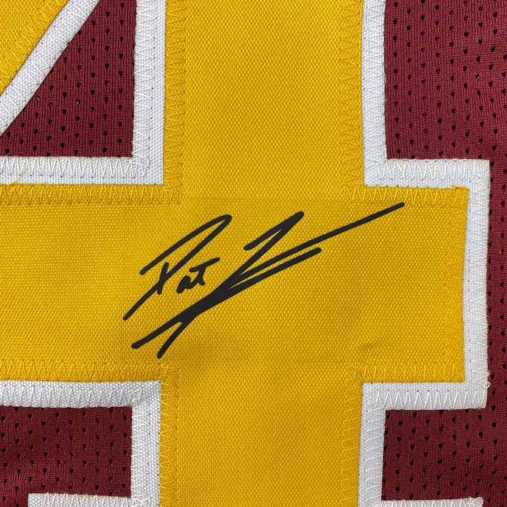 Facsimile Autographed Pat Tillman Arizona State Red Reprint Laser Auto College Football Jersey Size Men's XL (ONLINE ORDER ONLY)