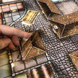 Battle Mats: Add On Scenery - Town Trimmings (ONLINE ORDER ONLY)