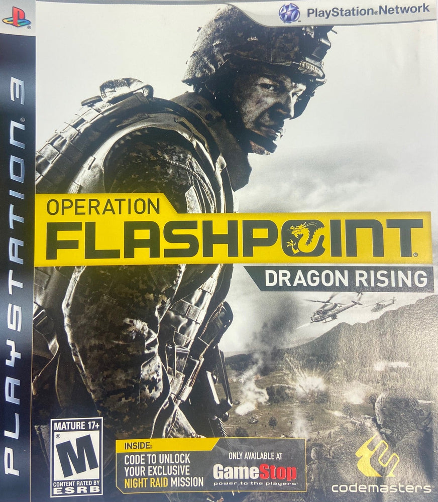Operation Flashpoint: Dragon Rising GameStop Exclusive (Playstation 3) (Online Order Only)