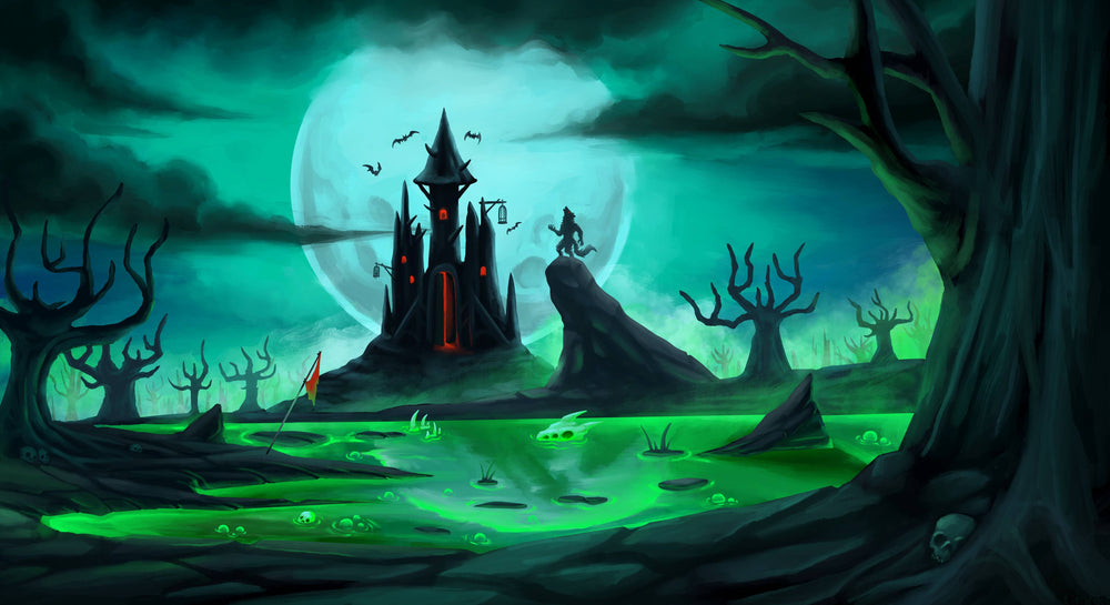 Graveyard | James Hayball Series | Premium Oversized Playmat (ONLINE ORDER ONLY)