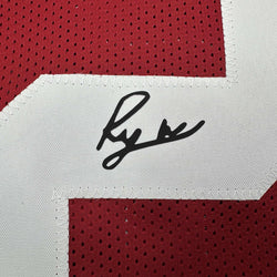 Facsimile Autographed Ryan Williams Alabama Red Reprint Laser Auto College Football Jersey Size Men's XL (ONLINE ORDER ONLY)