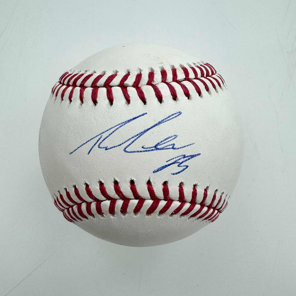 Autographed/Signed Royce Lewis Rawlings Official Major League Baseball ROML JSA COA (ONLINE ORDER ONLY)