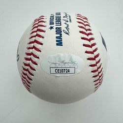 Autographed/Signed Royce Lewis Rawlings Official Major League Baseball ROML JSA COA (ONLINE ORDER ONLY)