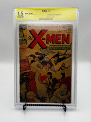 X-Men #1 CBCS 1.5 Yellow Label Signed by Stan Lee Verified Signature 1963 [IN STOCK] (ONLINE ORDER ONLY)