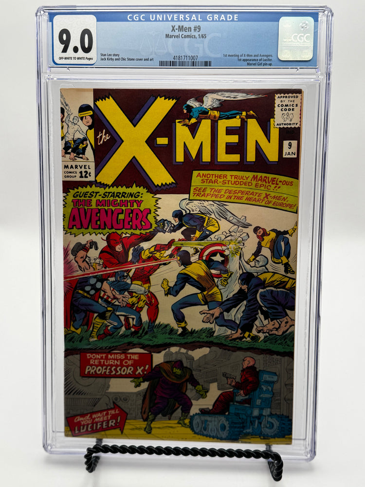 X-Men #9 CGC 9.0 Blue Label 1965 [IN STOCK] (ONLINE ORDER ONLY)