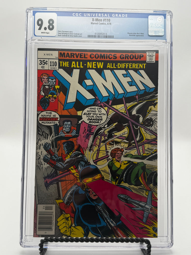 X-Men #110 CGC 9.8 Blue Label 1978 [IN STOCK] (ONLINE ORDER ONLY)