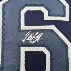 Facsimile Autographed Randy Arozarena Tampa Bay Navy Blue Reprint Laser Auto Baseball Jersey Size Men's XL (ONLINE ORDER ONLY)