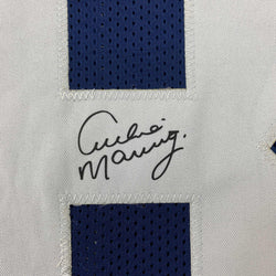 Facsimile Autographed Archie Manning Ole Miss Blue Reprint Laser Auto College Football Jersey Size Men's XL (ONLINE ORDER ONLY)