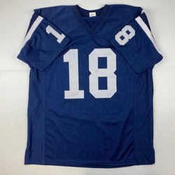 Facsimile Autographed Archie Manning Ole Miss Blue Reprint Laser Auto College Football Jersey Size Men's XL (ONLINE ORDER ONLY)