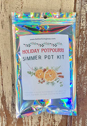 Stovetop Simmer Pot Potpourri - Holiday Spice- (ONLINE ORDER ONLY)