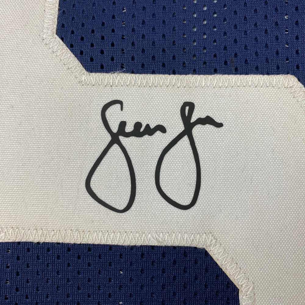 Facsimile Autographed Sean Lee Dallas Thanksgiving Day Reprint Laser Auto Football Jersey Size Men's XL (ONLINE ORDER ONLY)