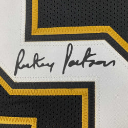 Facsimile Autographed Rickey Jackson New Orleans Black Reprint Laser Auto Football Jersey Size Men's XL (ONLINE ORDER ONLY)